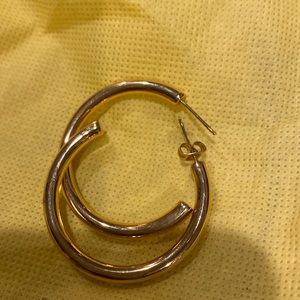 Vintage hoop earrings